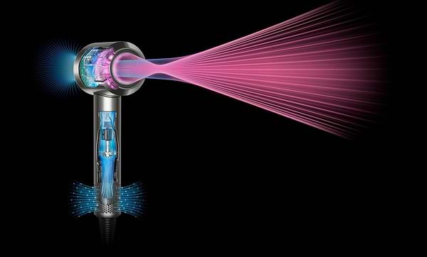 Фото - Фен Dyson HD07 Supersonic Prussian Blue/Rich Copper Синій/Мідь (113312-01)