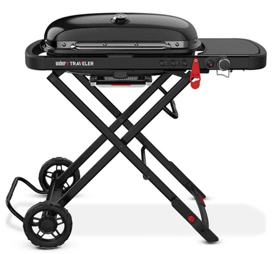 Гриль газовий Weber Traveler LP Stealth, Black (9013075)