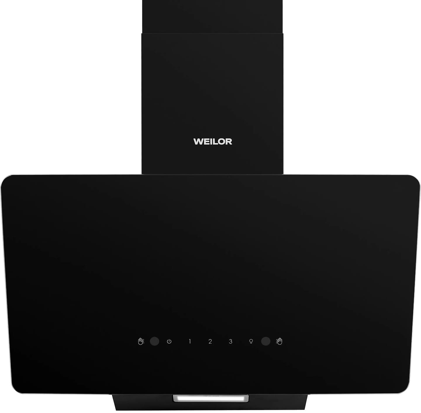 Вытяжка декоративная Weilor AURA WDS 53 BLACK - Фото 1
