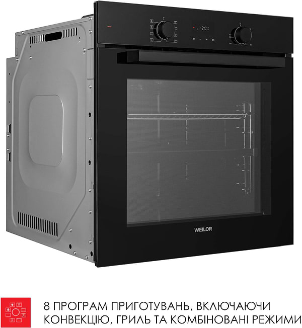 Фото - Духова шафа електрична Weilor FDO6F82BK