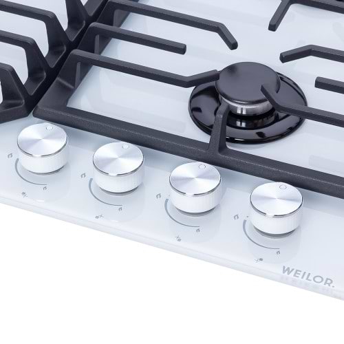 Фото - Варильна поверхня газова Weilor GG 624 WH