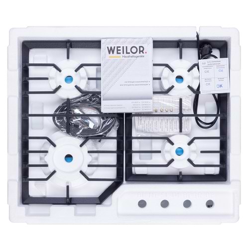 Фото - Варочная панель газовая Weilor GM W624 WH