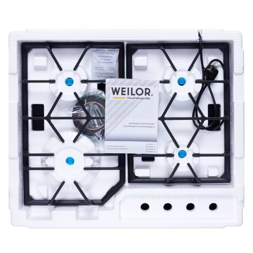 Фото - Варочная панель газовая Weilor GG W604 BL
