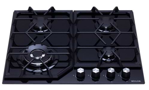 Фото - Варочная панель газовая Weilor GG W604 BL