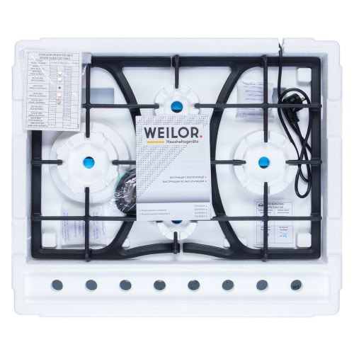 Фото - Варочная панель газовая Weilor GG W614 WH