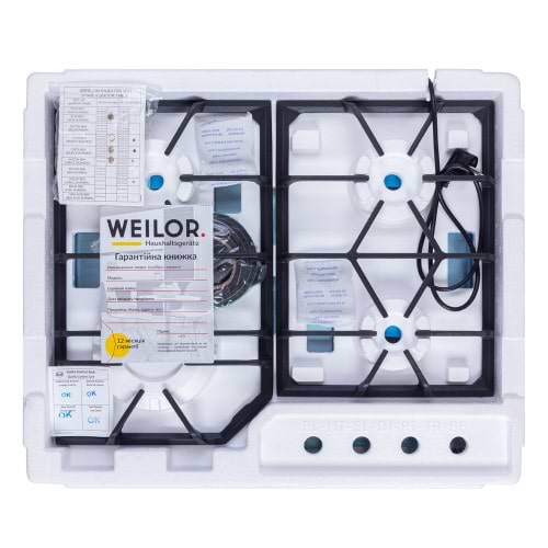 Фото - Варильна поверхня газова Weilor GM W604 SS