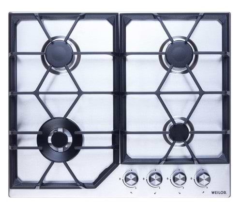 Фото - Варильна поверхня газова Weilor GM W604 SS