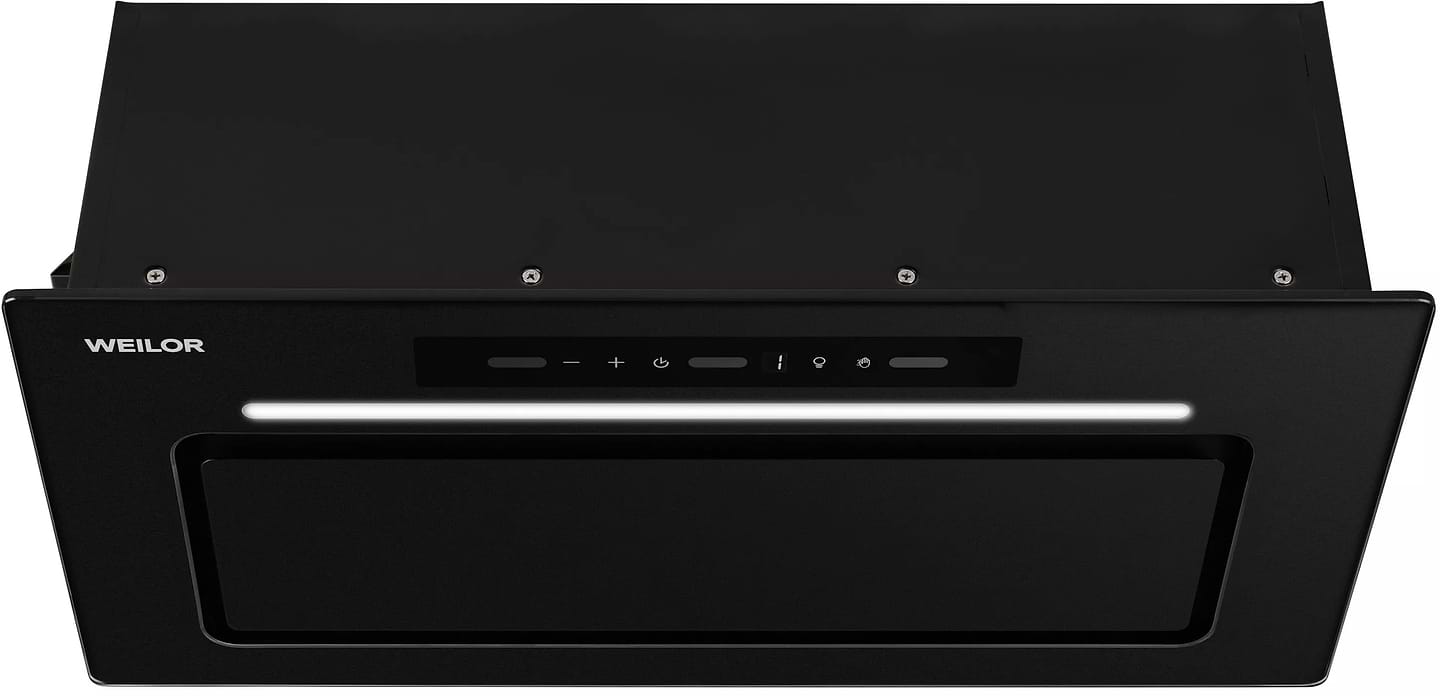 Витяжка вбудована Weilor LUMINA WBG 65 BLACK MATTE