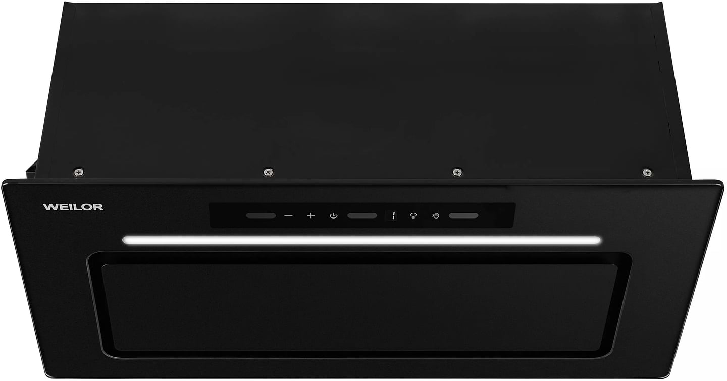 Витяжка вбудована Weilor LUMINA WBG 69 BLACK MATTE SILENCE