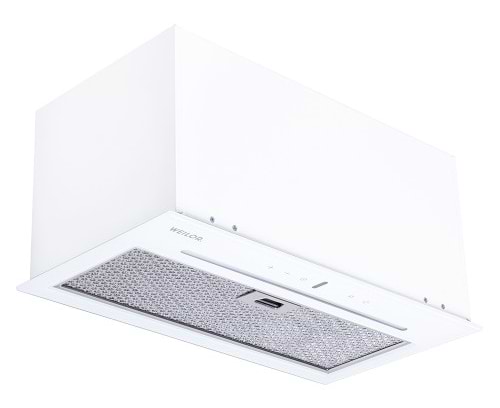Вытяжка встраиваемая Weilor PBSR 52651 GLASS WH 1300 LED Strip - Фото 1
