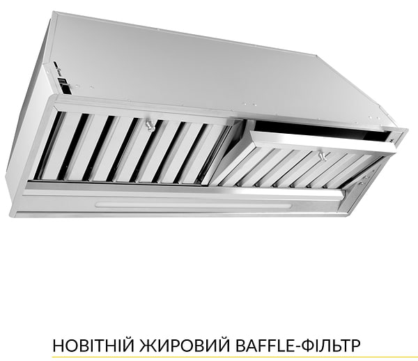 Фото - Витяжка вбудована Weilor PPE 8265 SS 1250 LED Strip
