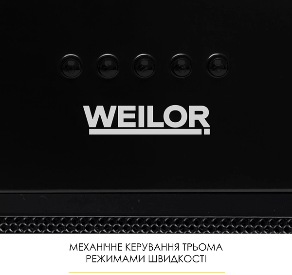 Фото - Витяжка вбудована Weilor WB 56 FBL
