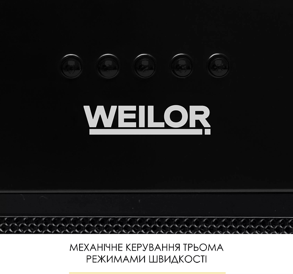 Фото - Витяжка вбудована Weilor WB 58 FBL