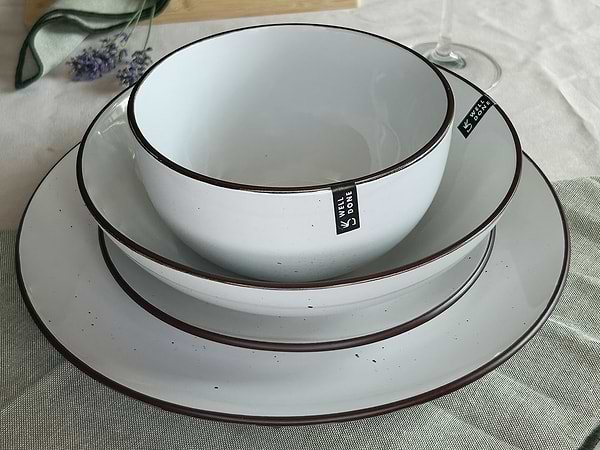 Фото - Тарелка обеденная Well Done 27 см (WD-5014W)