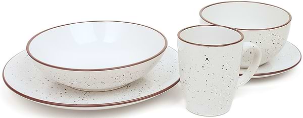 Фото - Тарелка обеденная Well Done 27 см (WD-5014W)