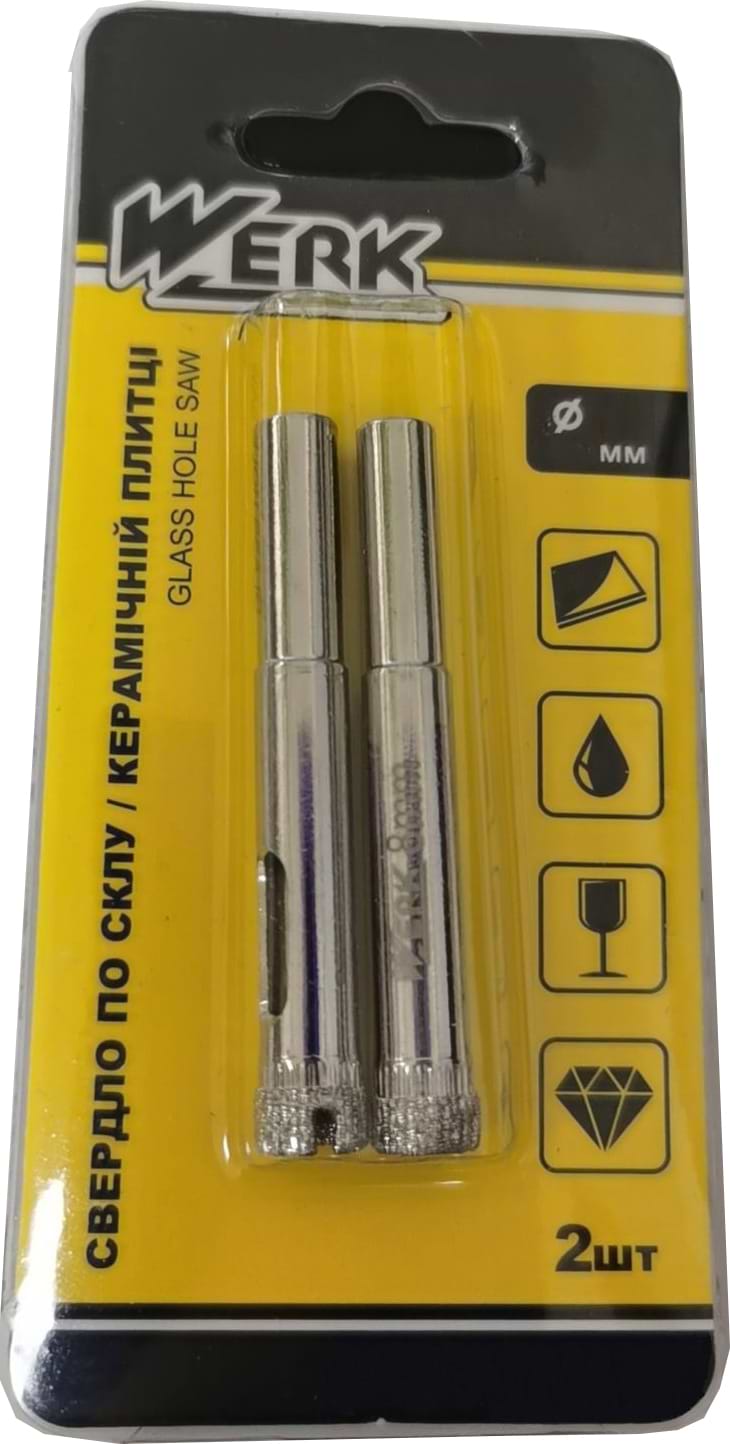Свердло Werk и керамике 08 мм (2732303)