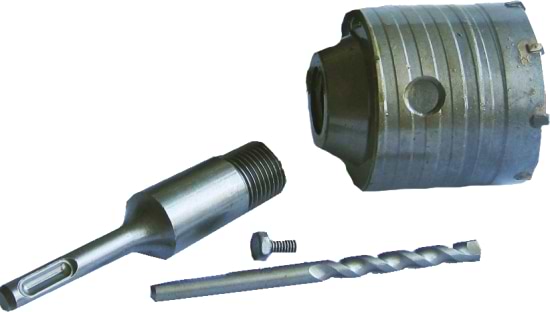 Коронка по бетону Werk 50 мм SDS-plus 07х110 мм (WE104050)