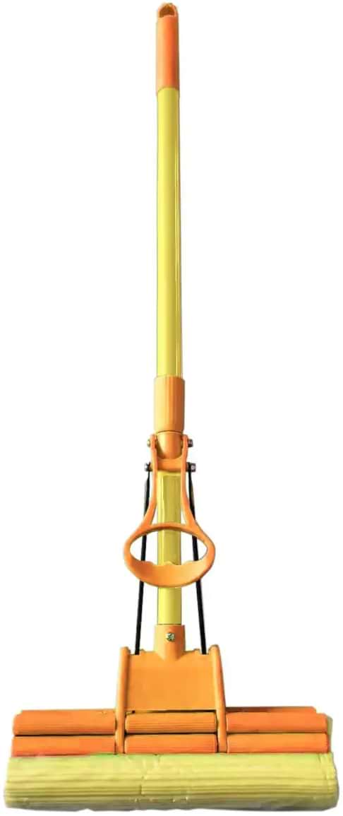 Швабра Werk WD05 з сухою запаскою 27 см, з віджимом, телеск. ручкою