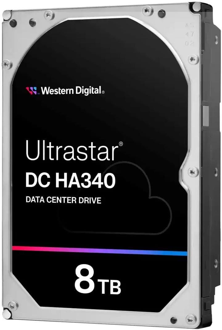 Жесткий диск внутренний Western Digital SATA 8TB 7200RPM 512MB DC HA340 (0B47078)