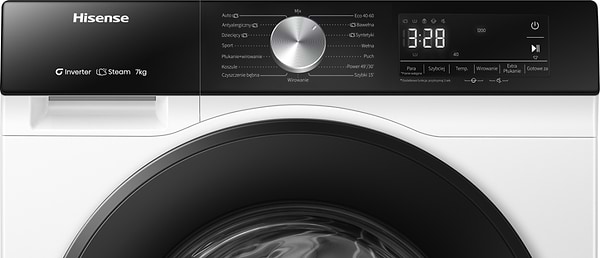 Фото - Уцінка - Пральна машина Hisense WF3S7021BW/PL