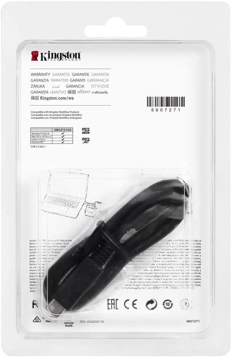 Фото - Кардридер Kingston Workflow Dual-Slot microSDHC/SDXC UHS-II (WFS-SDC)