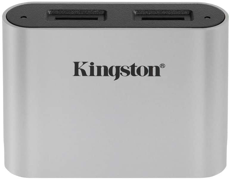 Кардридер Kingston Workflow Dual-Slot microSDHC/SDXC UHS-II (WFS-SDC) - Фото 1