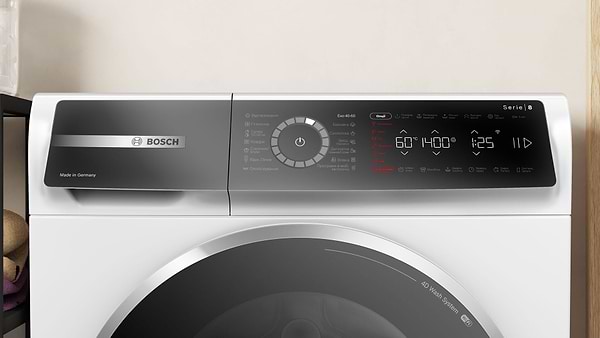 Фото - Комплект техники Bosch Стиральная машина с фронтальной загрузкой + Сушильная машина + Комплект креплений для установки в колонну Bosch WGB24401UA + WQB245B0UA + WTZ27500