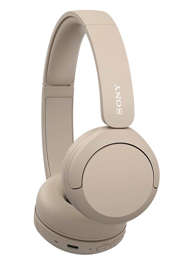 Фото - Навушники накладні бездротові Sony WH-CH520 Beige (WHCH520C.CE7)