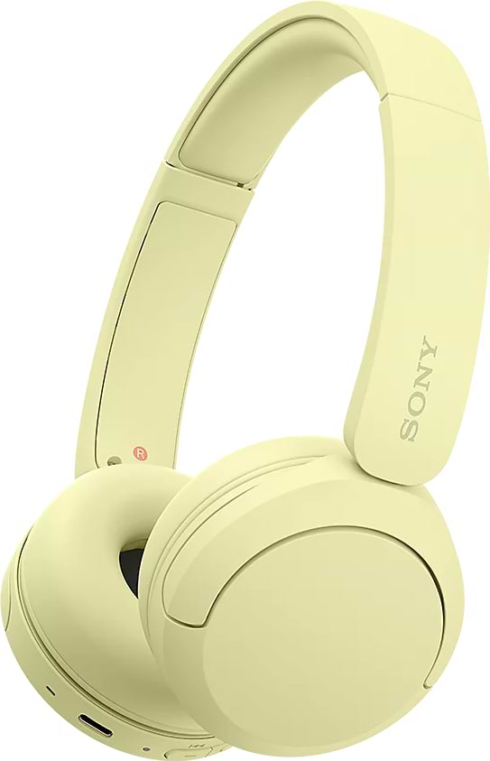 Фото - Навушники накладні бездротові Sony WH-CH520 Yellow (WHCH520Y.CE7)