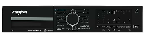 Фото - Комплект техники Whirlpool Стиральная машина с фронтальной загрузкой + Сушильная машина + Комплект креплений для установки в колонну Whirlpool WAM 714WKB UA + WPS 7 WBS UA + Iniversal Basic Stacking Kit FG (KCL103)