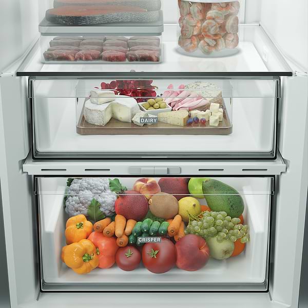 Фото - Комплект техники Whirlpool Холодильник + Морозильная камера Whirlpool WHMLF 6442 XP4 + WHMFF 6312 XP4