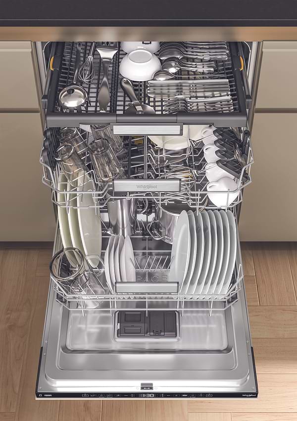 Фото - Посудомийна машина вбудована Whirlpool W7IHT58T