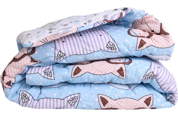 Ковдра дитяча літо MirSon EcoSilk №2807 Сolor Fun Line Whales 110x140 см (2200006682332)