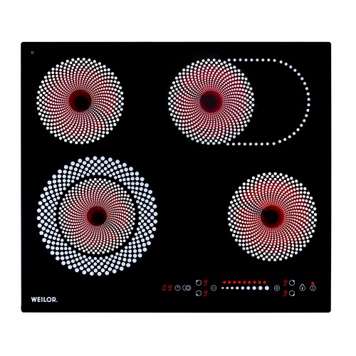 Фото - Варочная панель электрическая Weilor WHC 661 BLACK