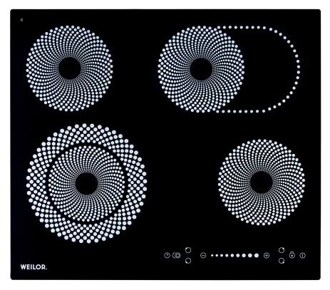 Фото - Варочная панель электрическая Weilor WHC 661 BLACK