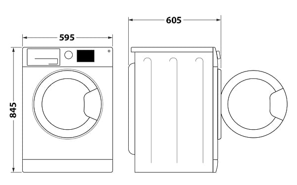 Фото - Пральна машина Whirlpool FFB 10469 BV UA