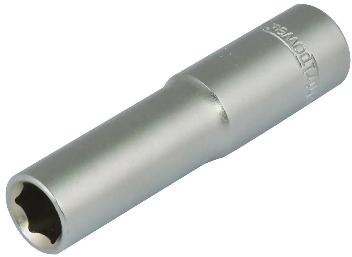 Торцева голівка Whirlpower 14мм 1/4" 6гр подовжена (16121-12-140S)
