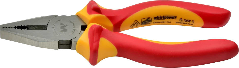 Плоскогубці Whirlpower 180 мм (15701-321-180)
