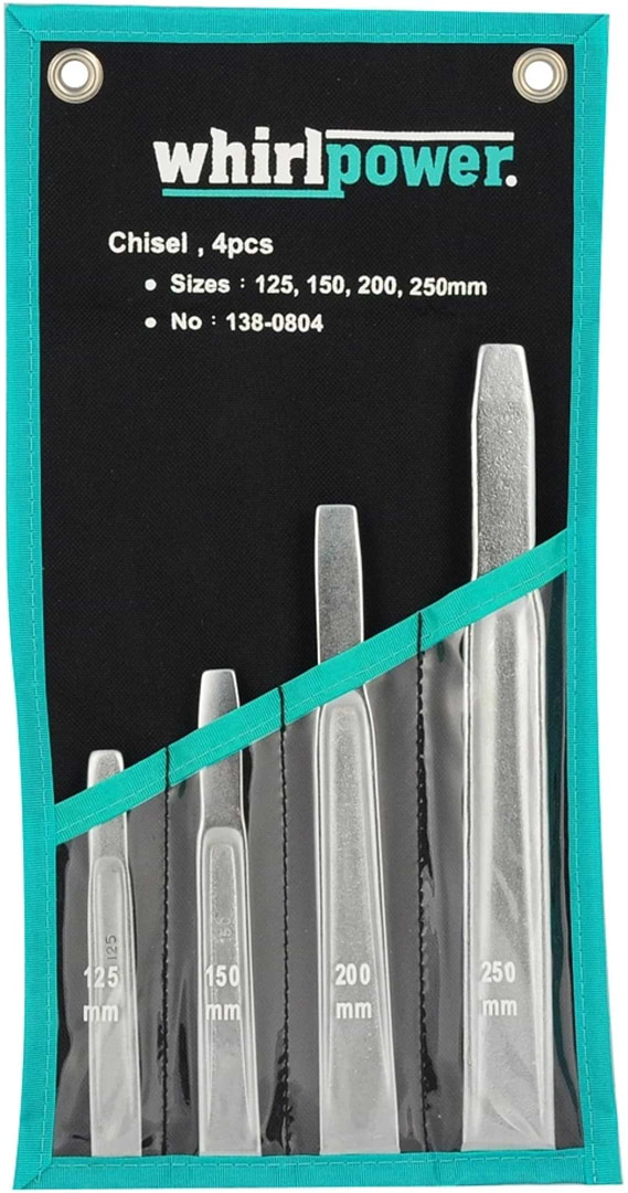 Зубило Whirlpower 4 шт. (138-0804)