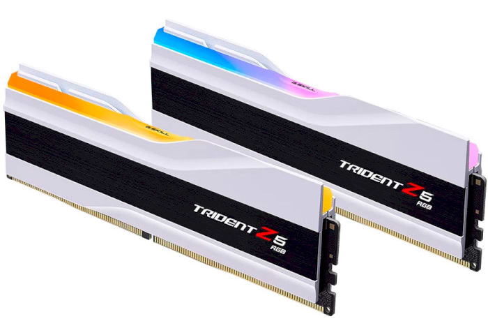 Память DDR G.Skill Trident Z5 RGB White DDR5-7200 32GB (2x16GB) (F5-7200J3445G16GX2-TZ5RW)