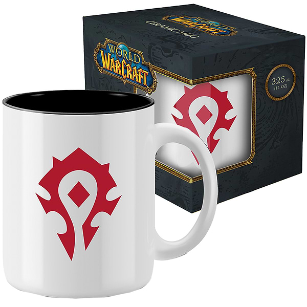 Фото - Чашка Blizzard WORLD OF WARCRAFT Horde 330 мл White (FWWMUG24BKHOR0003)