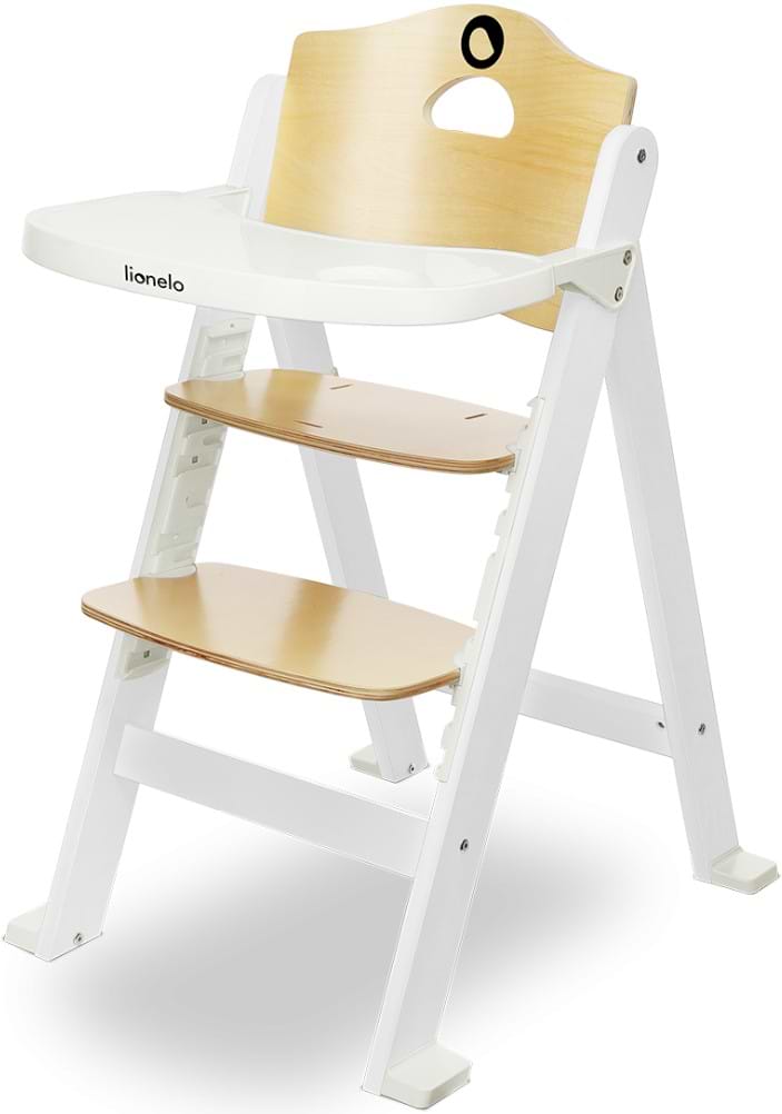 Стульчик для кормления классический Lionelo Floris White