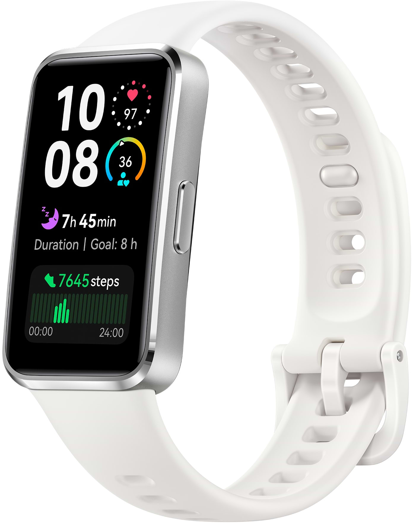 Смарт-часы Huawei Band 10 White Metal Body - Фото 1