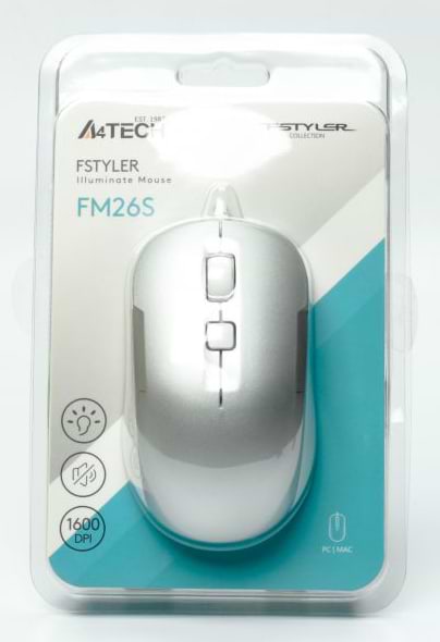 Фото - Миша дротова A4tech Fstyler FM26S Icy White