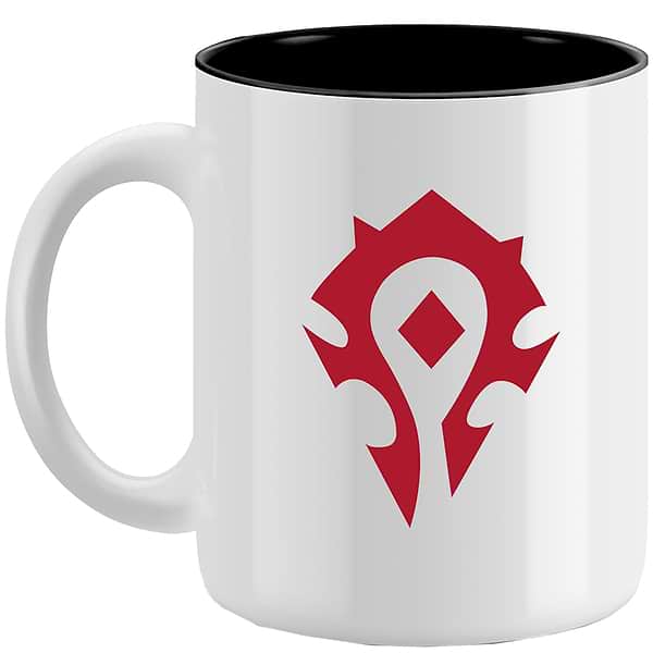 Фото - Чашка Blizzard WORLD OF WARCRAFT Horde 330 мл White (FWWMUG24BKHOR0003)