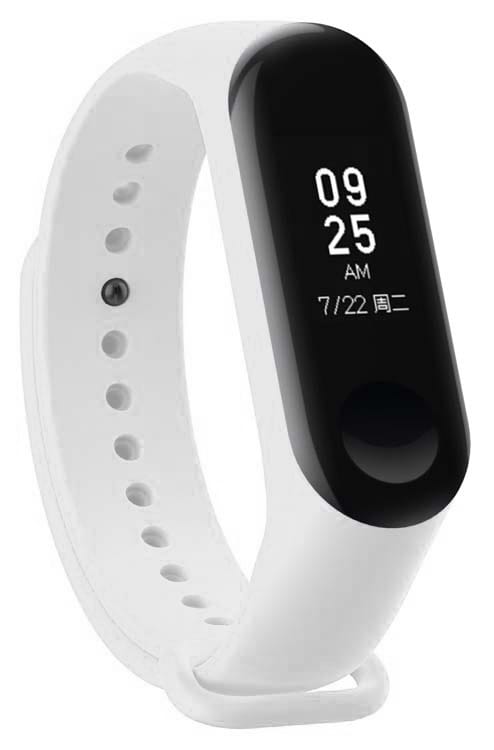 Ремінець для фітнес-браслету BeCover for Xiaomi Mi Band 4/3 White (704650)