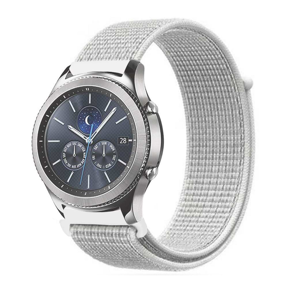 Ремінець для смарт-годинника BeCover Nylon Style for Honor MagicWatch 2 / Huawei Watch 3 Pro Classic 46mm White (707083)
