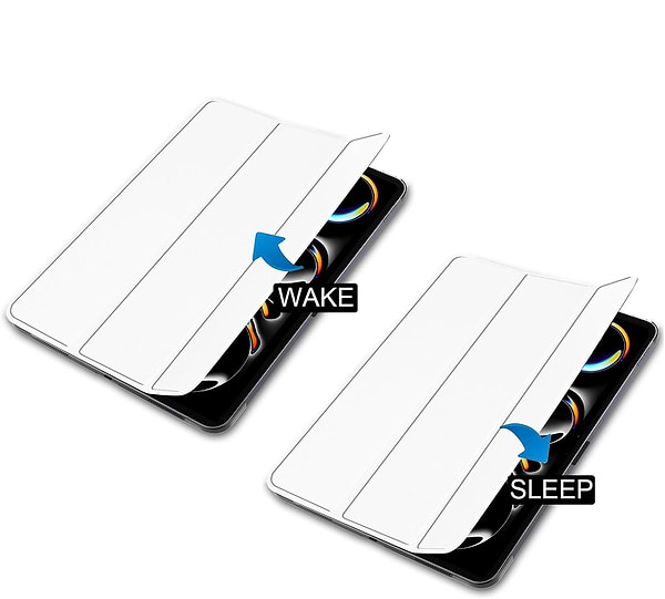 Фото - Чехол для планшета BeCover Smart Case for Apple iPad Pro 11'' M4 2024 White (711629)