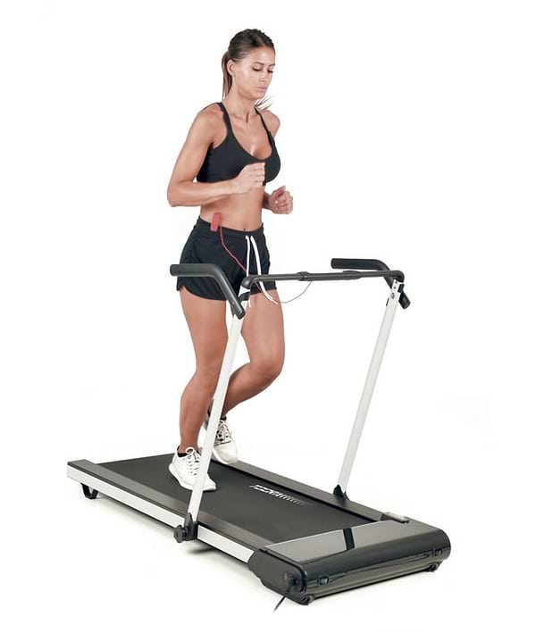 Фото - Бігова доріжка Toorx Treadmill City Compact Pearl White (CITY-COMPACT-W)