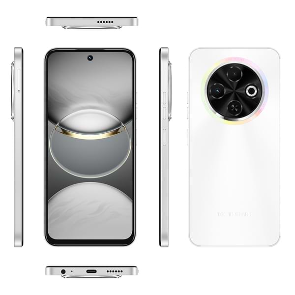Фото - Смартфон Tecno Spark 30C 6/128Gb Orbit White